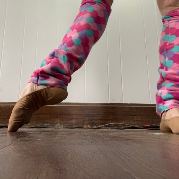 Handmade Ballet Fleece Legwarmers - Picture 4 of 8